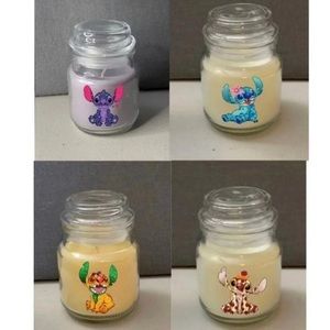 Stitch Crashes Disney Inspired Candles 4ct